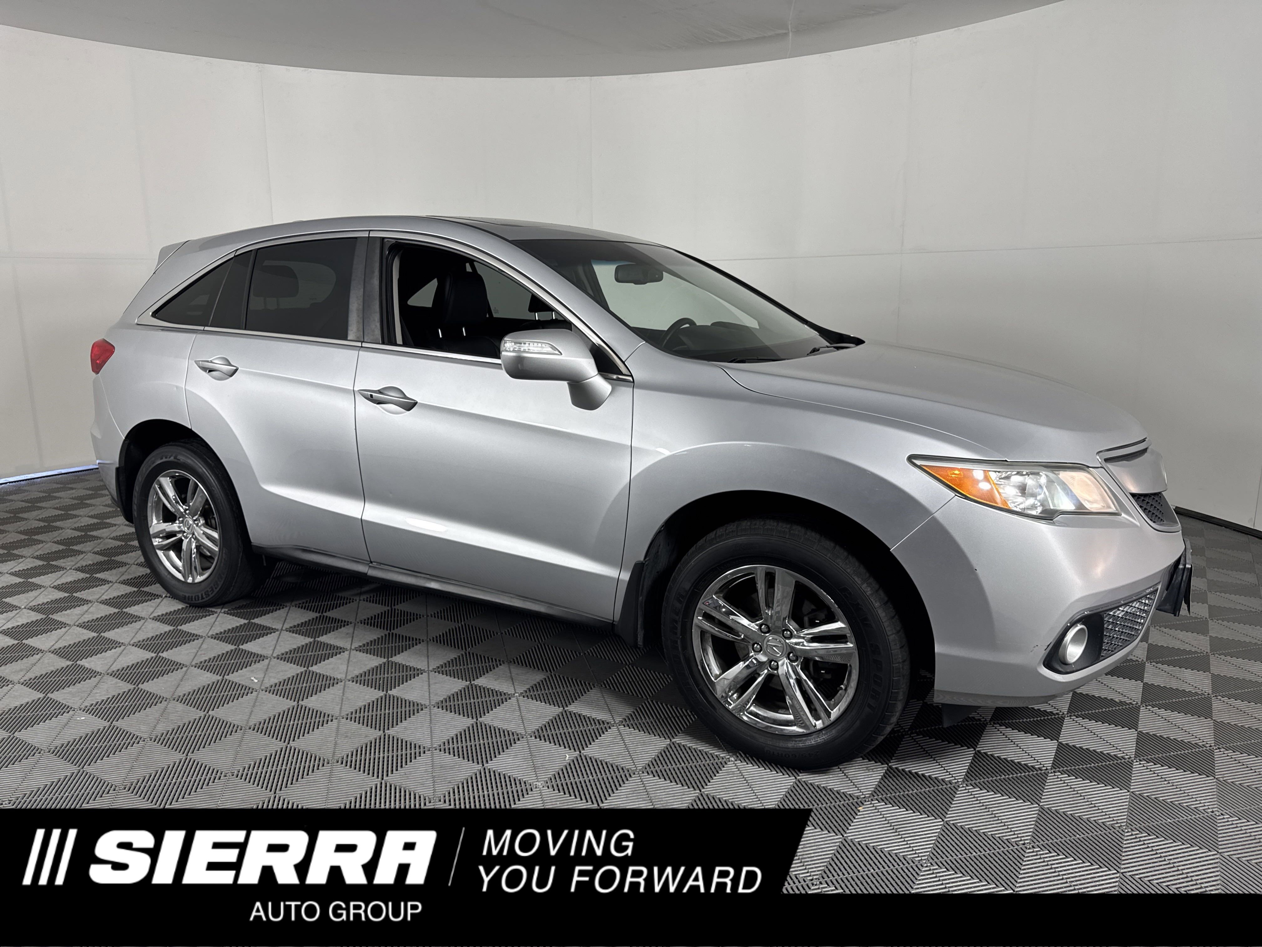 Used 2014 Forged Silver Metallic Acura Tech Pkg image 1