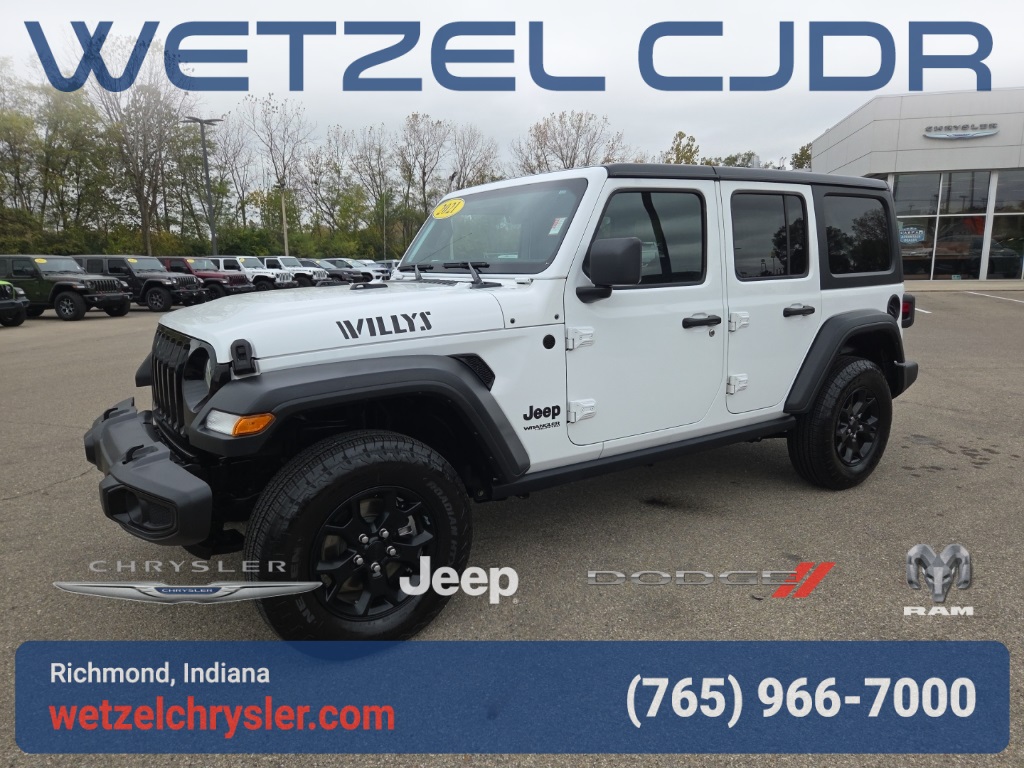 2021 Jeep Wrangler Unlimited Willys photo 2