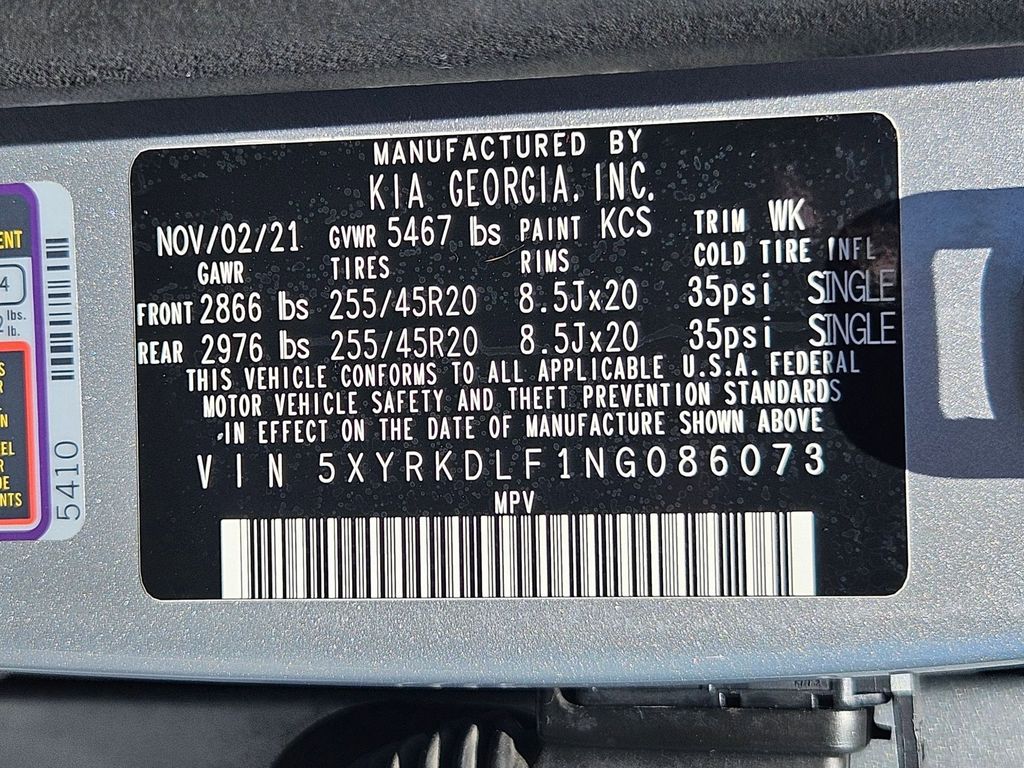2022 Kia Sorento X-Line SX Prestige photo 33