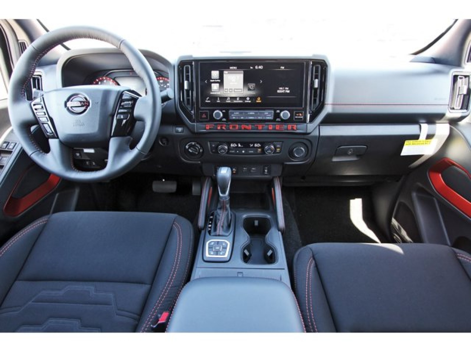 2026 Nissan Frontier Crew Cab PRO-4X® Red at Robbins Nissan