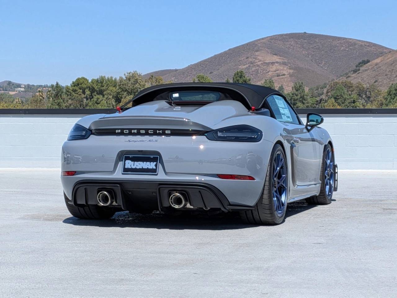 2025 Porsche Boxster Spyder photo 9