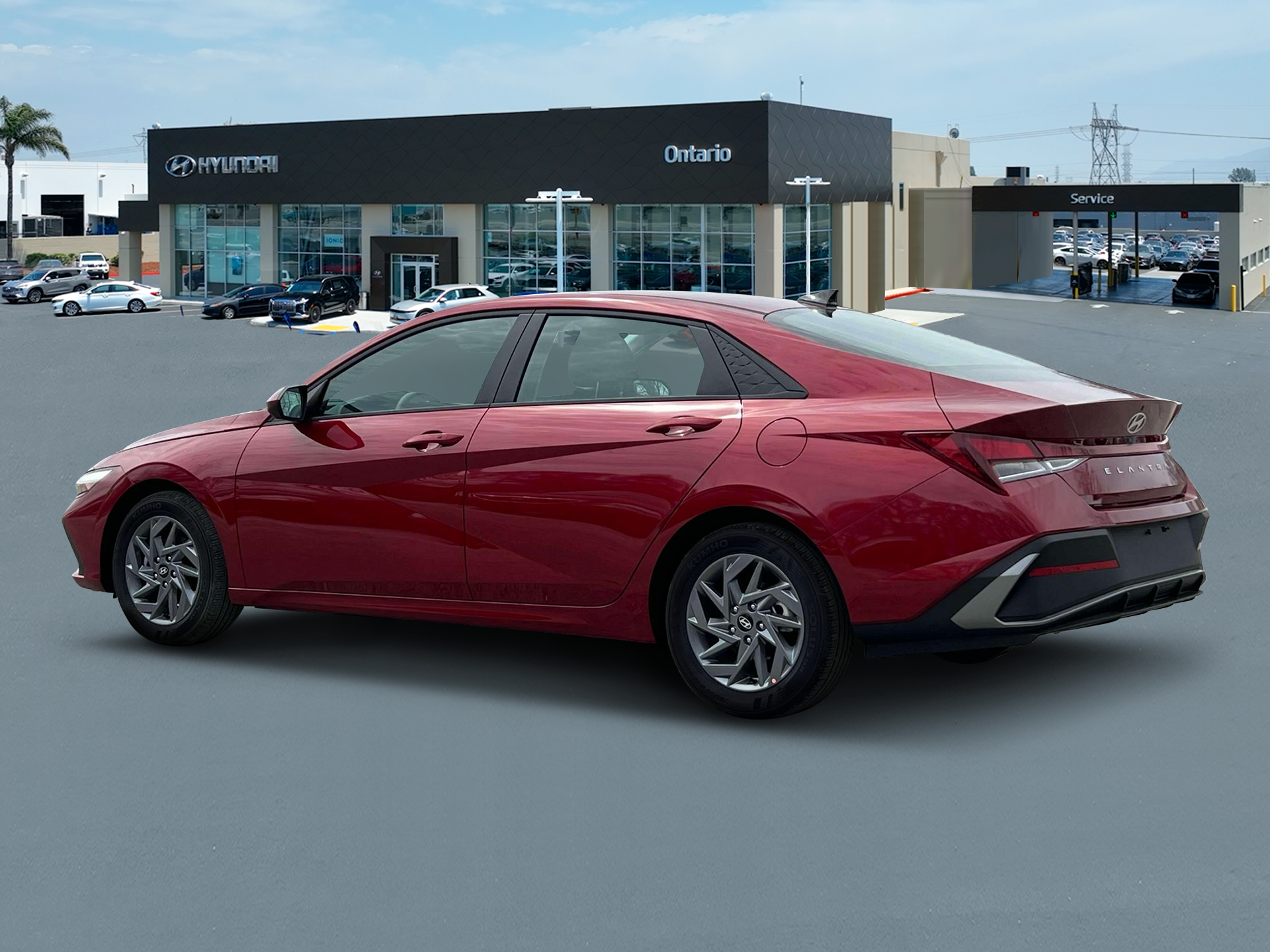 New 2024 Ultimate Red Hyundai SEL image 4