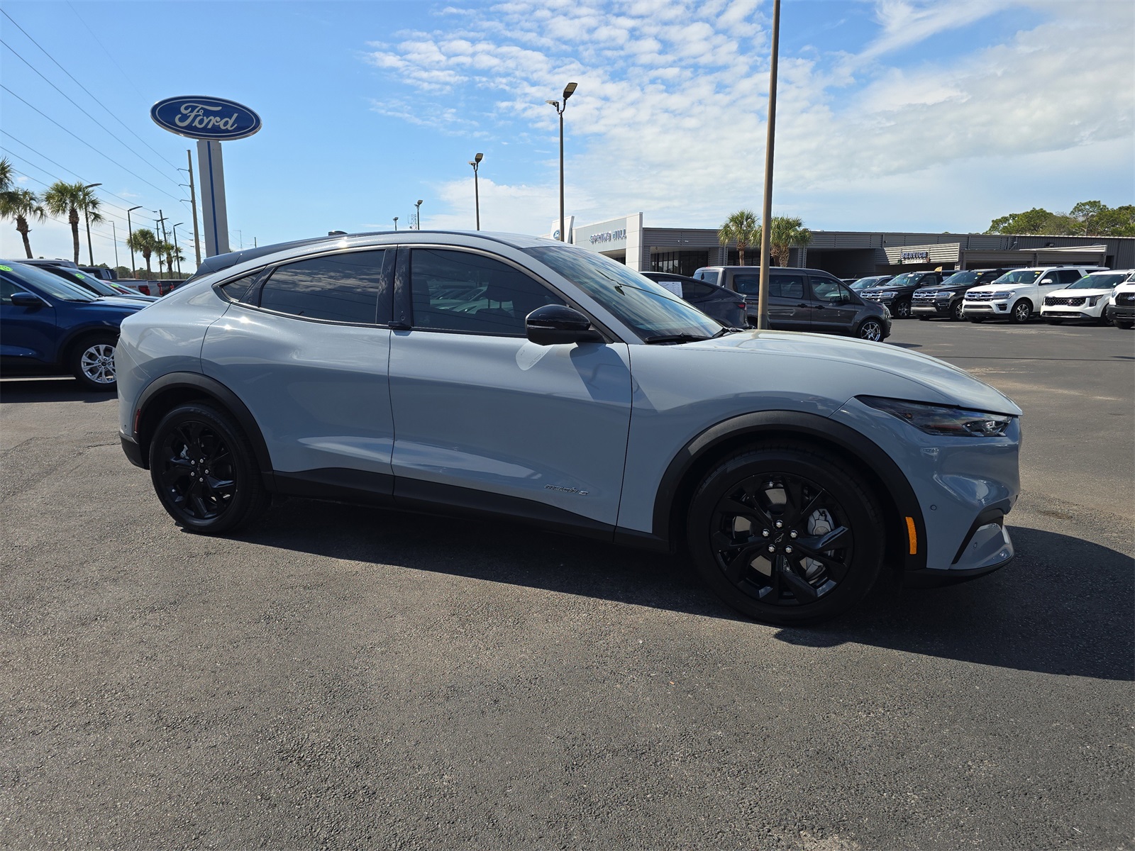 Used 2024 Ford Mustang Mach-E Select RWD with VIN 3FMTK1R40RMA26686 for sale in Spring Hill, FL