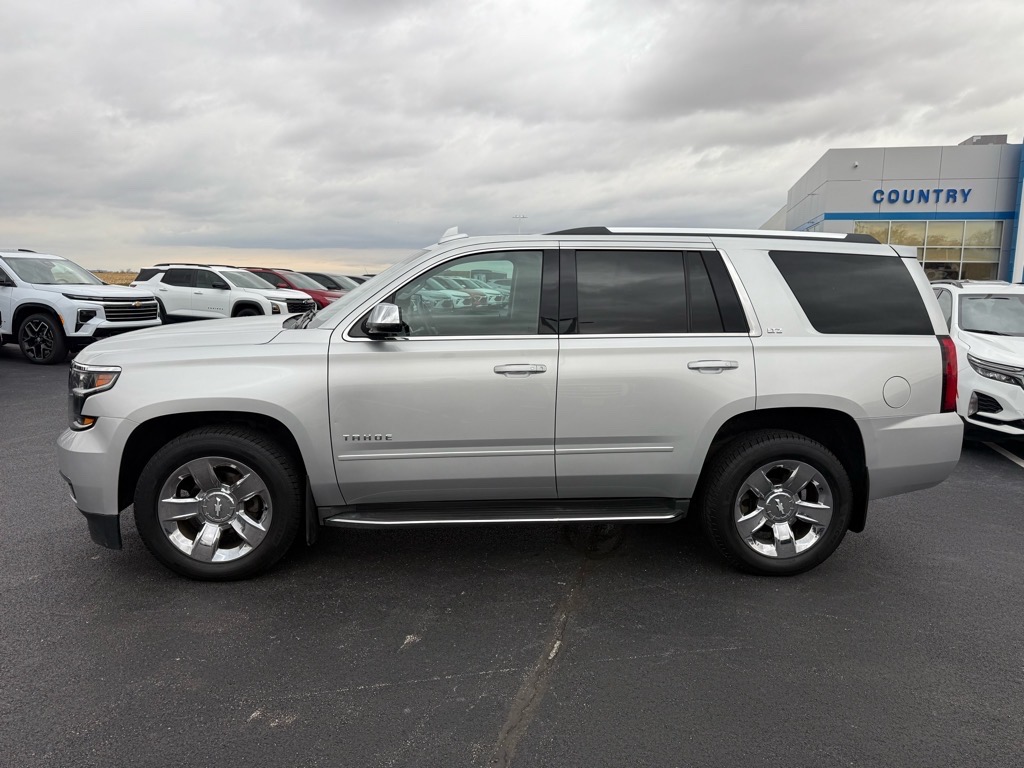 Used 2015 Chevrolet Tahoe LTZ with VIN 1GNSKCKC8FR746574 for sale in Herscher, IL