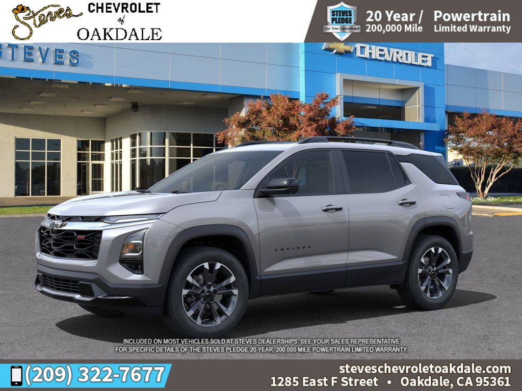 New 2025 Chevrolet Equinox RS SUV in Chowchilla 25T0043 Steves