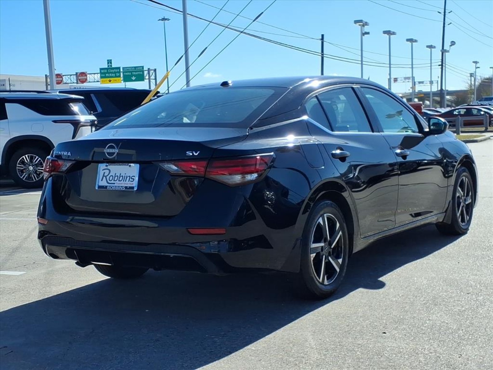 2024 Nissan Sentra SV Black at Robbins Nissan