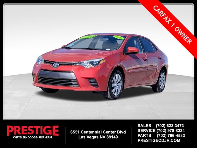 2016 Toyota Corolla LE
