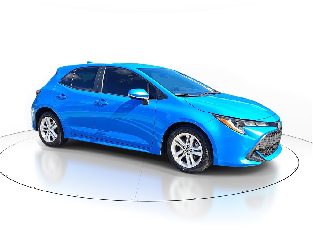 Used 2019 Toyota Corolla Hatchback SE with VIN JTNK4RBEXK3026032 for sale in Royal Palm Beach, FL