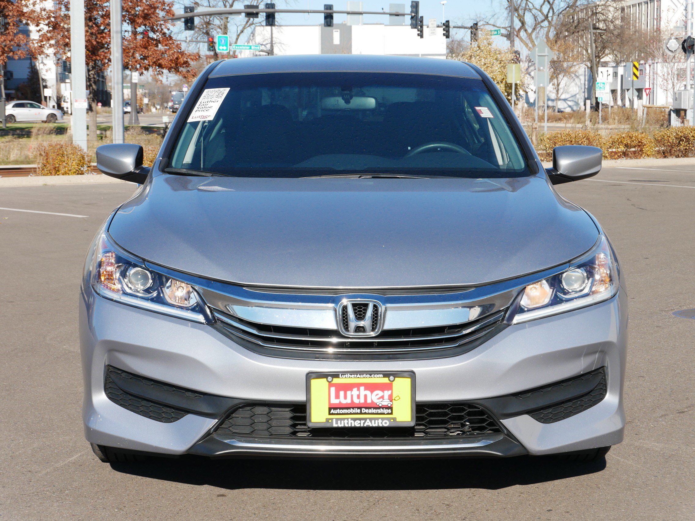 Certified 2016 Honda Accord LX with VIN 1HGCR2F39GA131210 for sale in Hopkins, MN