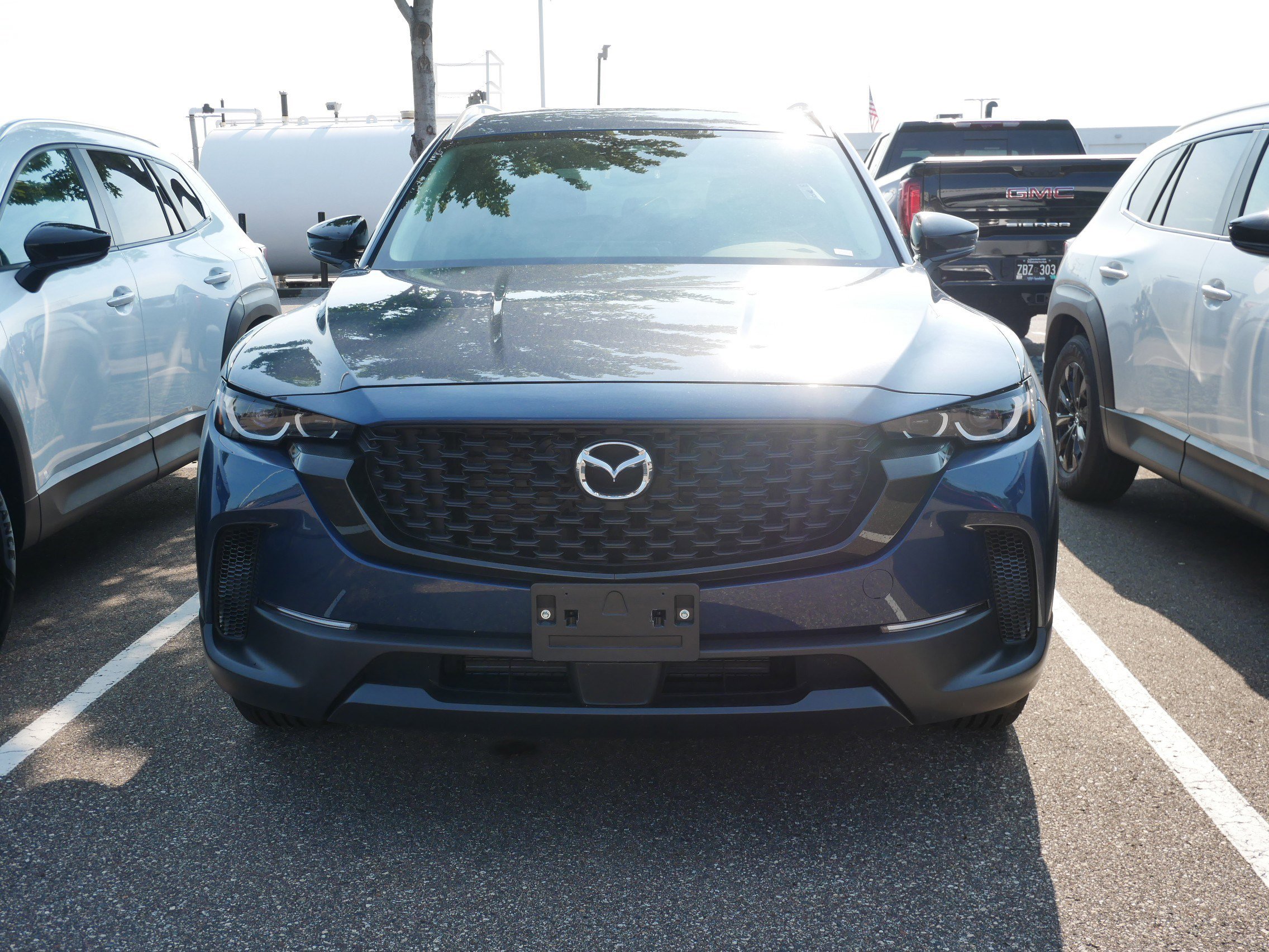 Certified 2025 Mazda CX-50 Select with VIN 7MMVABAM5SN323630 for sale in Brooklyn Center, Minnesota