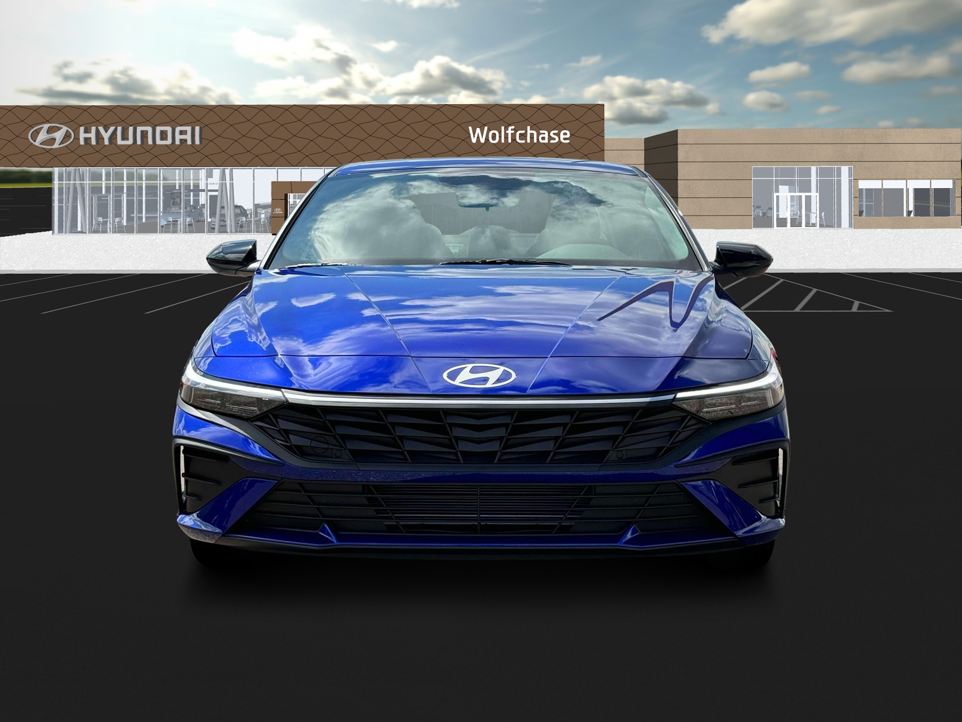 New 2025 Blue Hyundai SEL Sport image 12