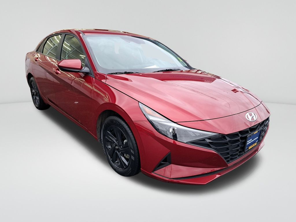 2023 Hyundai Elantra Hybrid Blue photo 3