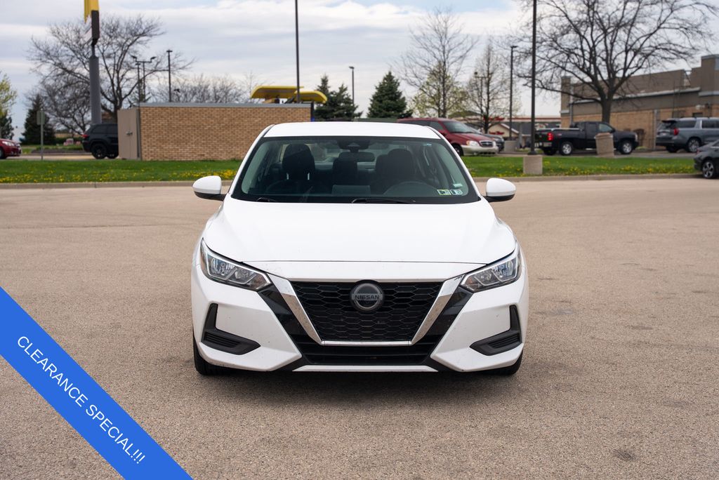 Used 2022 Nissan Sentra SV with VIN 3N1AB8CV2NY255642 for sale in Mount Pleasant, WI