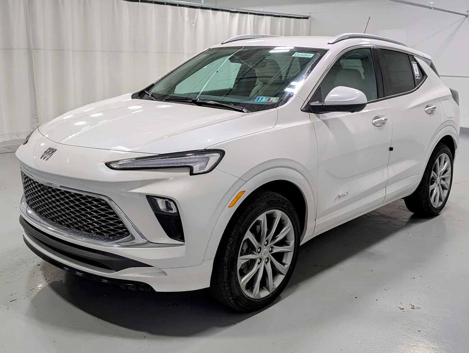 New 2025 Buick Encore GX Avenir in White Frost Tri