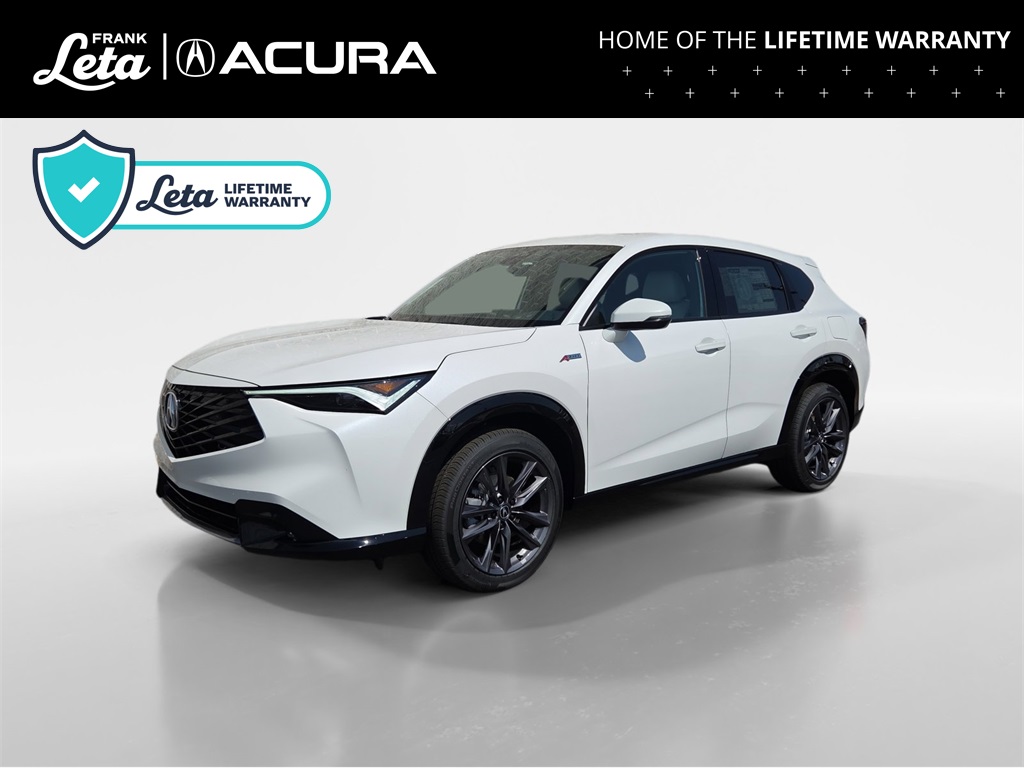 New 2025 Platinum White Pearl Acura A-Spec Package image 1