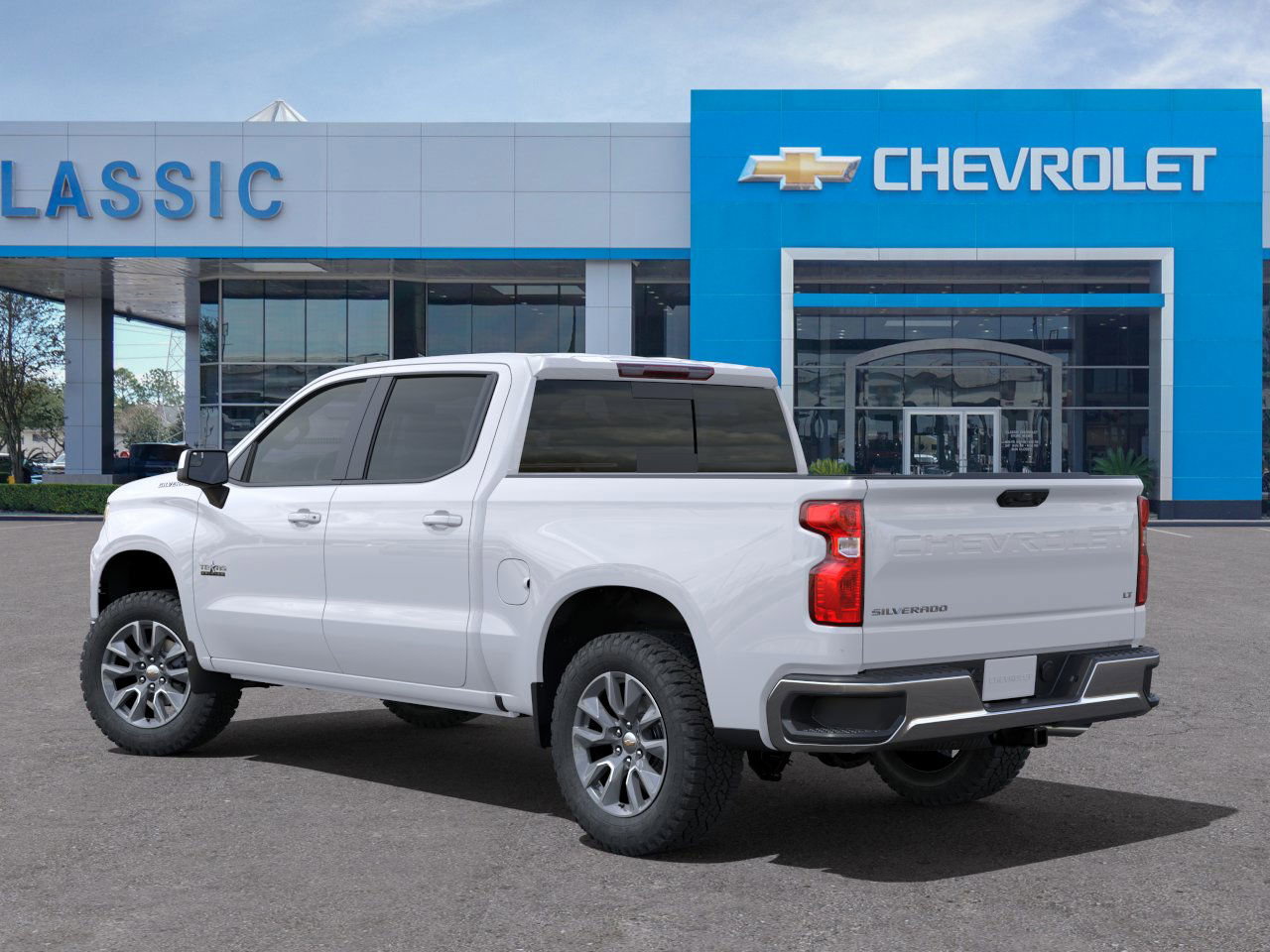 2025 Chevrolet Silverado 1500 LT White at Classic Elite Chevrolet Hwy 6