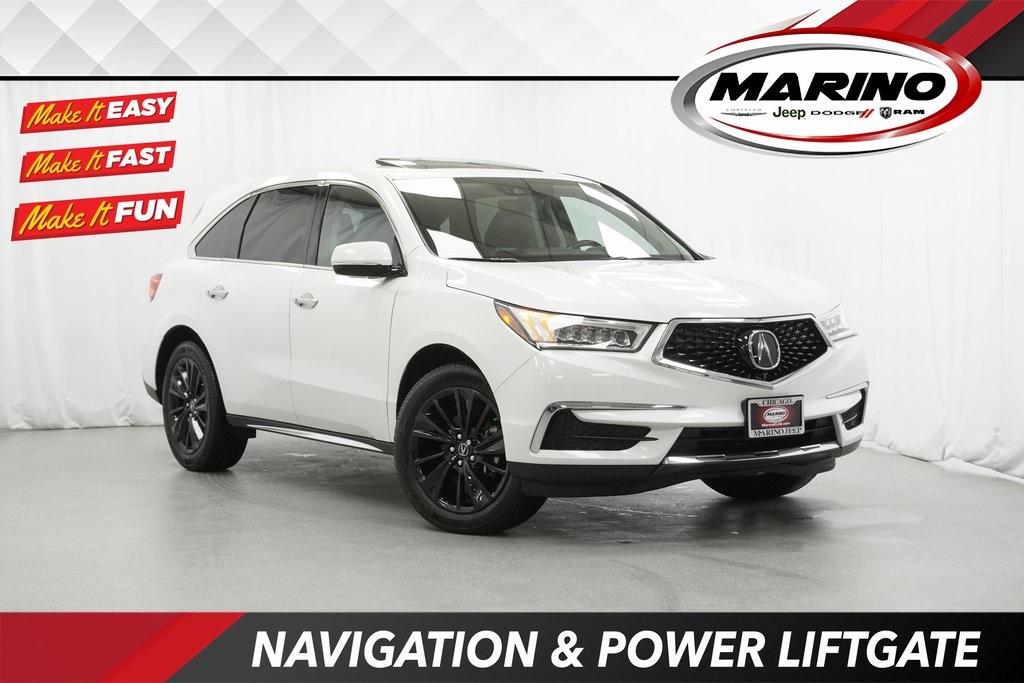 Used 2020 White Acura Technology SH-AWD image 1