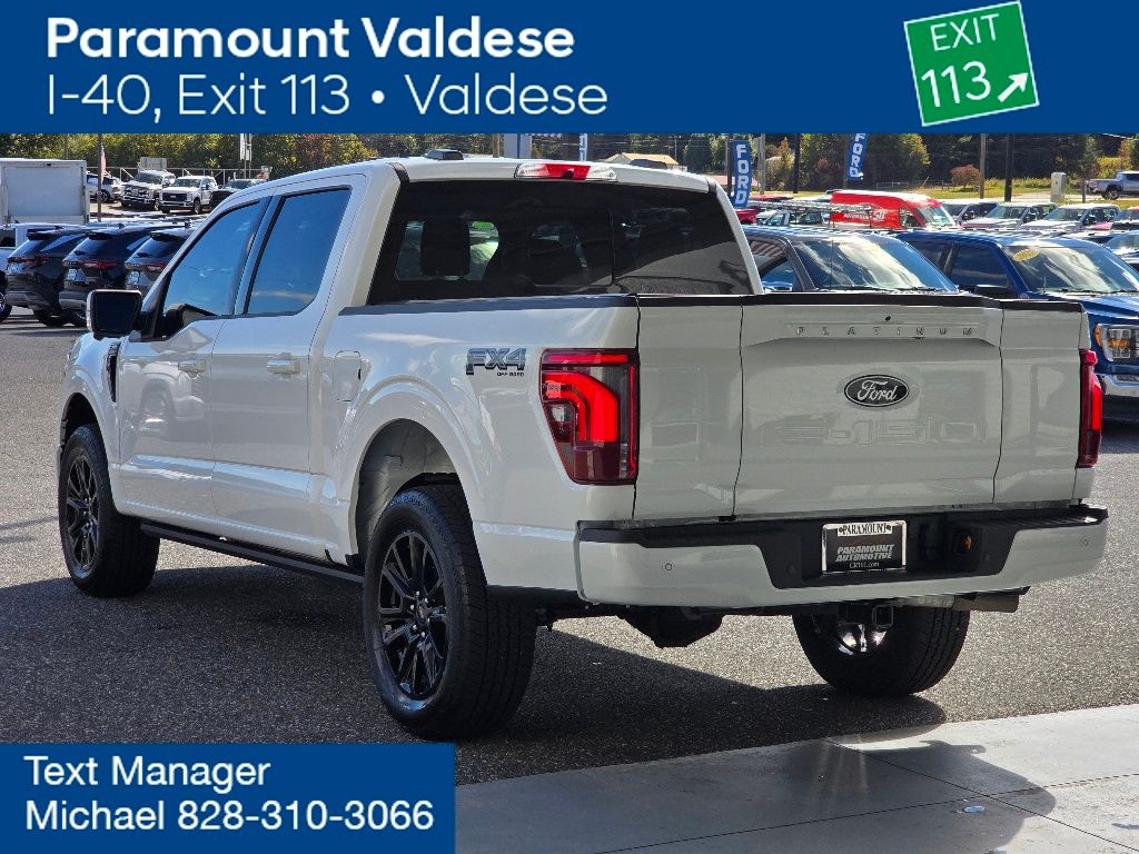 2025 Ford F-150 Platinum photo 2