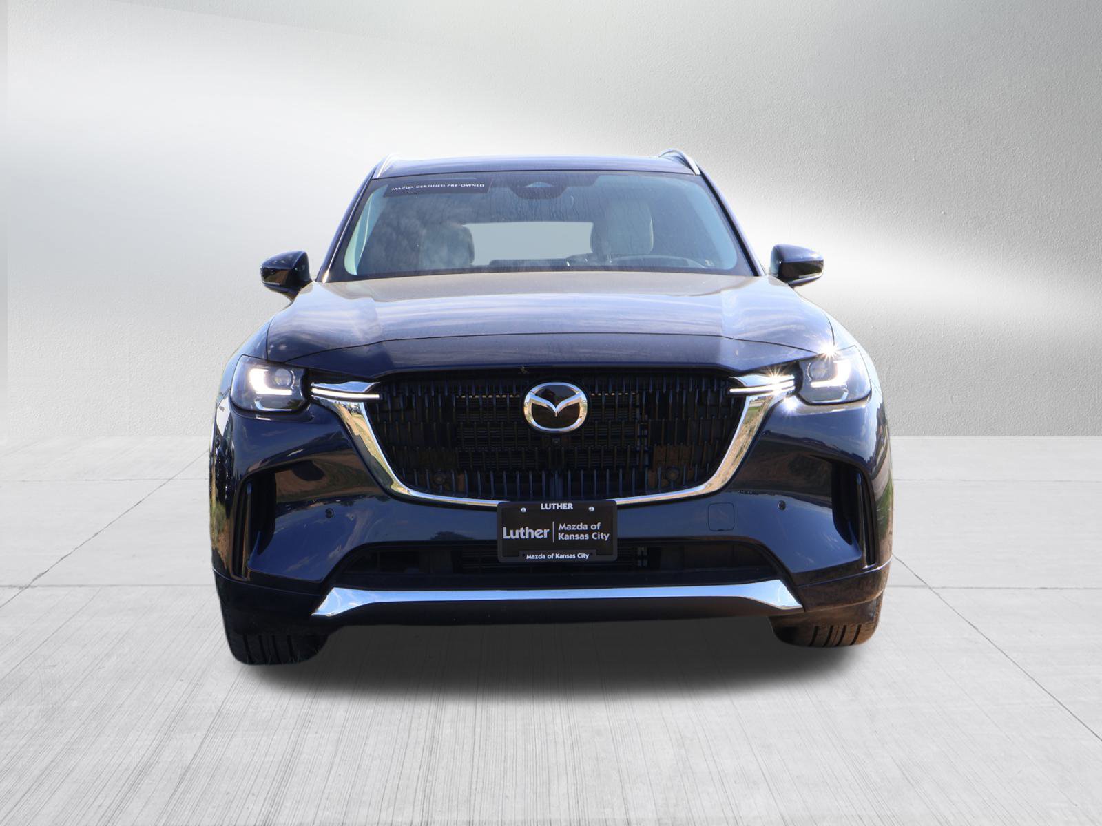 Certified 2025 Mazda CX-90 Turbo S Premium Plus Package with VIN JM3KKEHC7S1196862 for sale in Kansas City