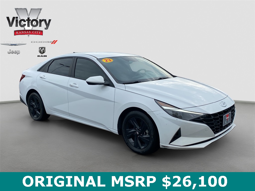 2023 Hyundai Elantra Blue