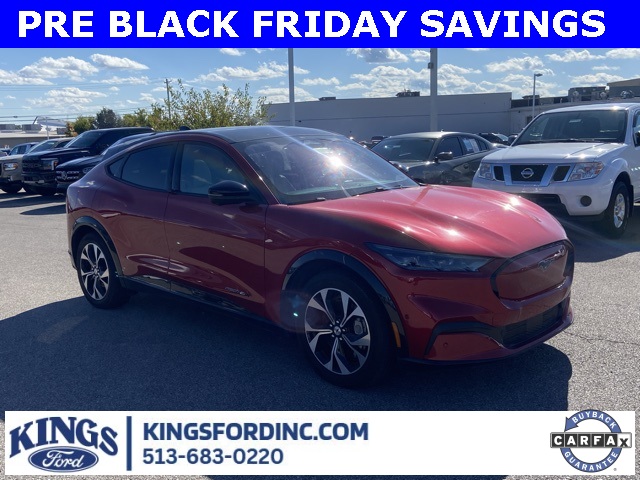 Certified 2021 Ford Mustang Mach-E Premium AWD with VIN 3FMTK3SU7MMA00472 for sale in Cincinnati, OH