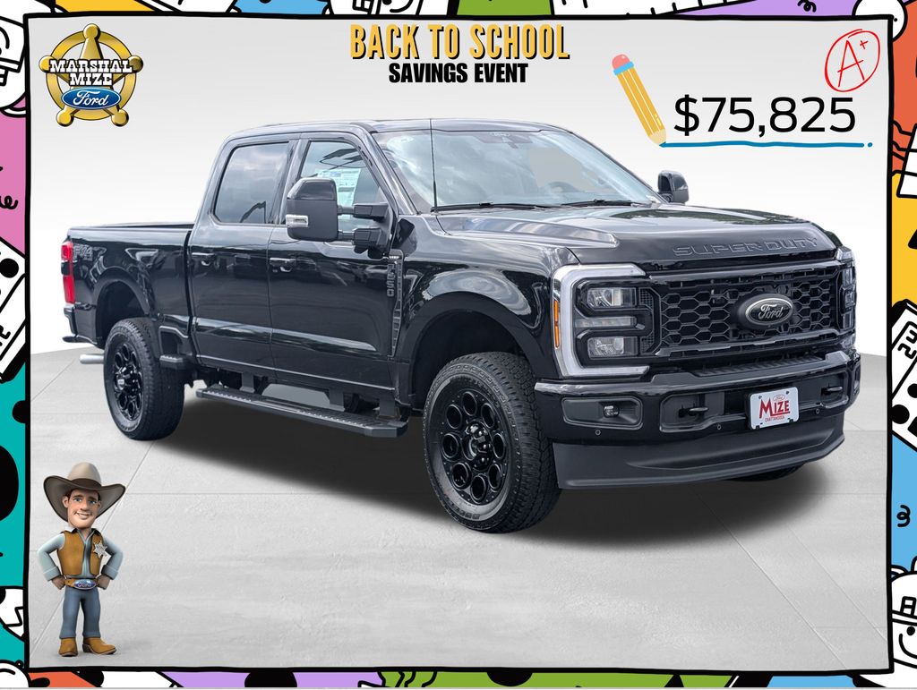 New 2025 Agate Black Metallic Ford Lariat image 1