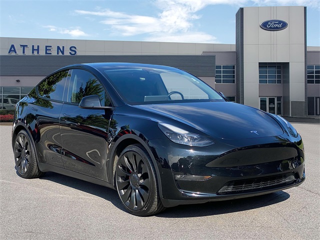 Used 2022 Tesla Model Y Performance with VIN 7SAYGDEF3NF518604 for sale in Bogart, GA