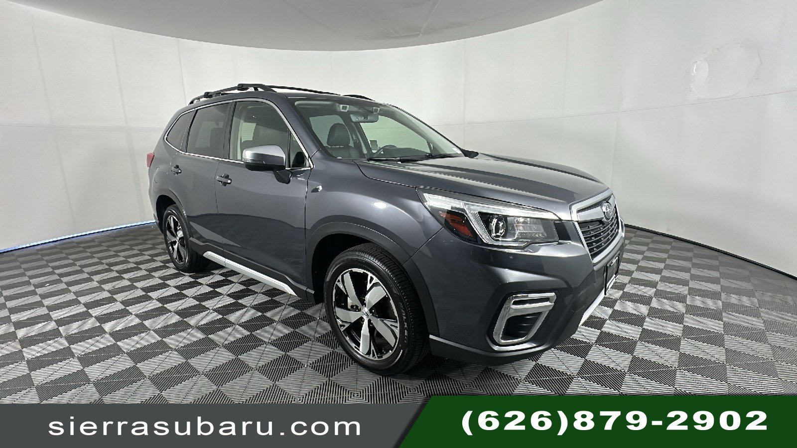 Used 2020 Magnetite Gray Metallic Subaru Touring image 1
