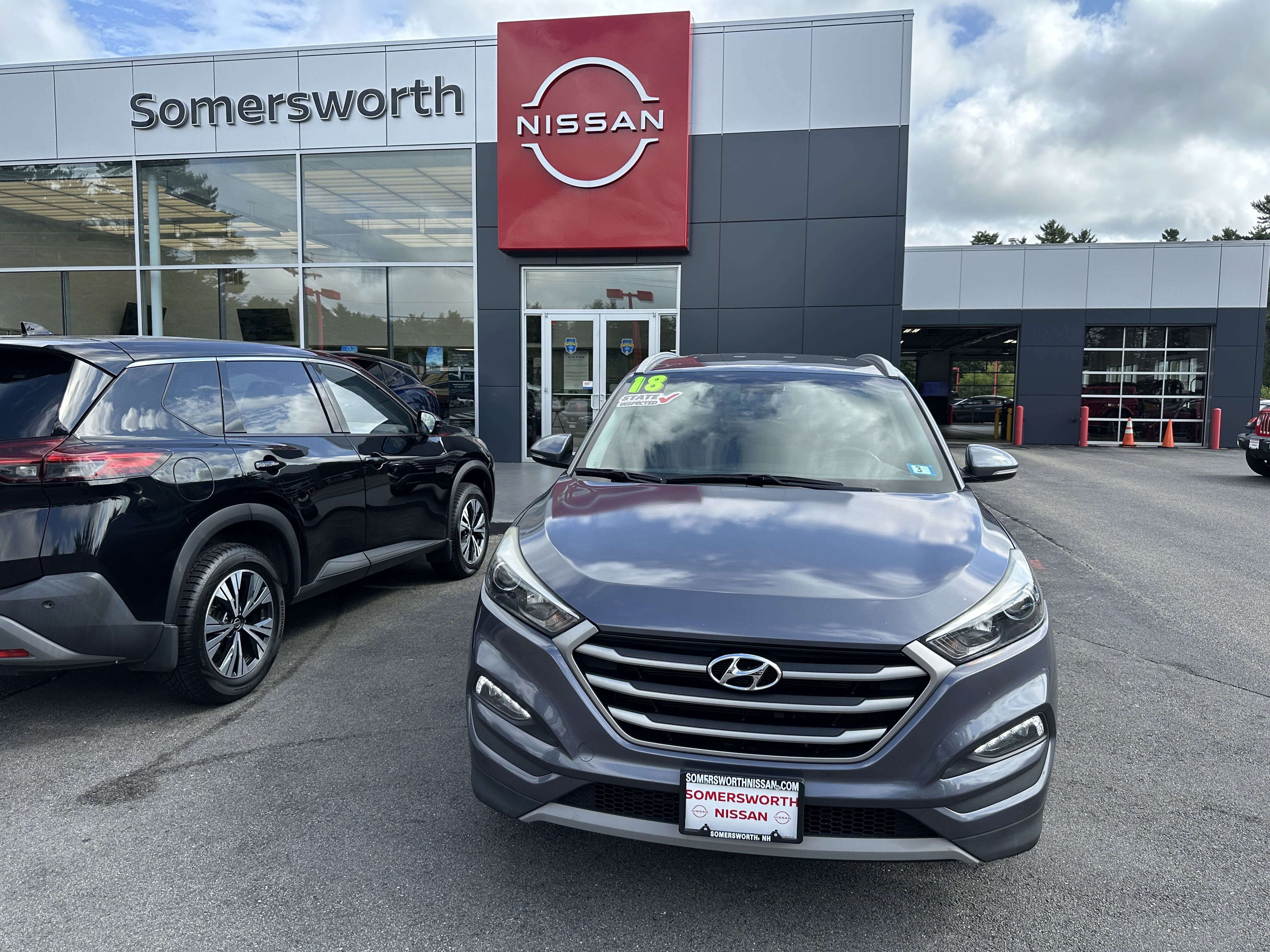 Used 2018 Hyundai Tucson Sport with VIN KM8J3CAL3JU750777 for sale in Somersworth, NH