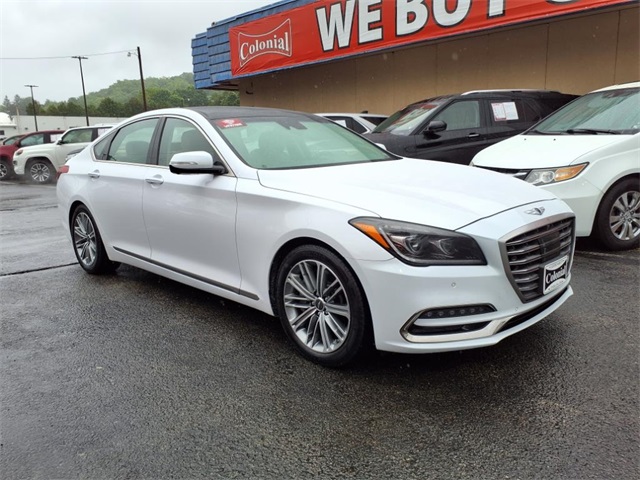 Used 2018 GENESIS G80 Base with VIN KMHGN4JE2JU268667 for sale in Indiana, PA