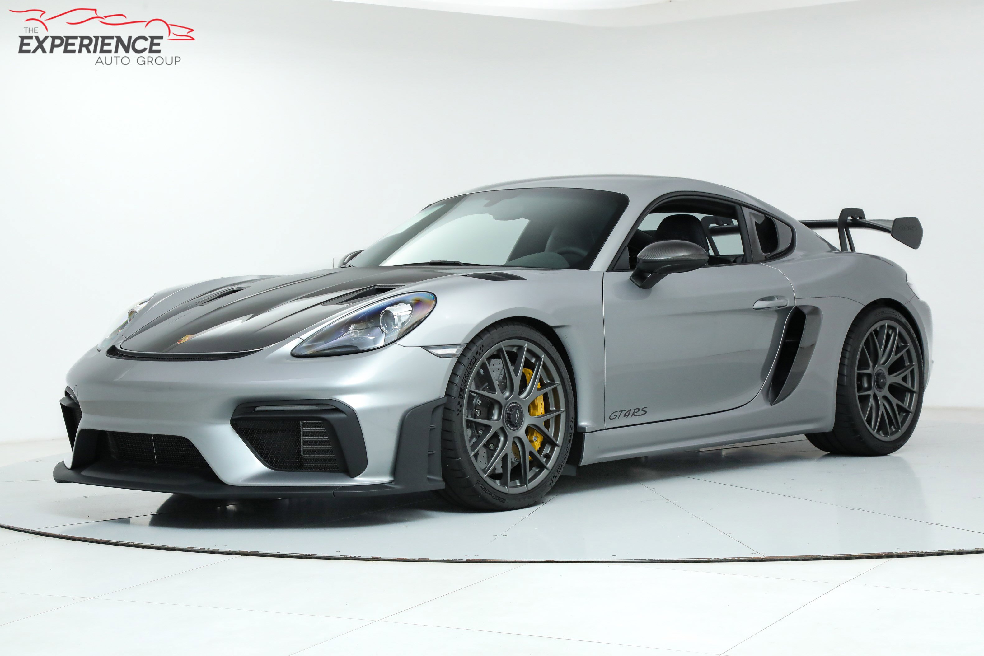 Used 2025 Silver Porsche GT4 RS Coupe image 1