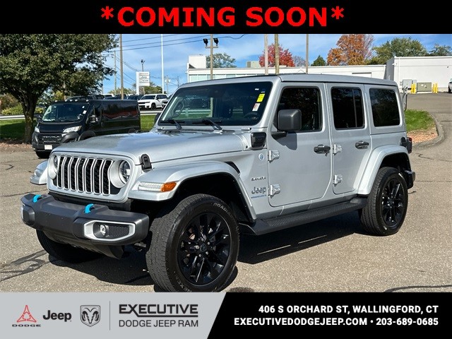 Pre-Owned 2024 Jeep Wrangler Sahara 4xe 4D Sport Utility #MZ9182