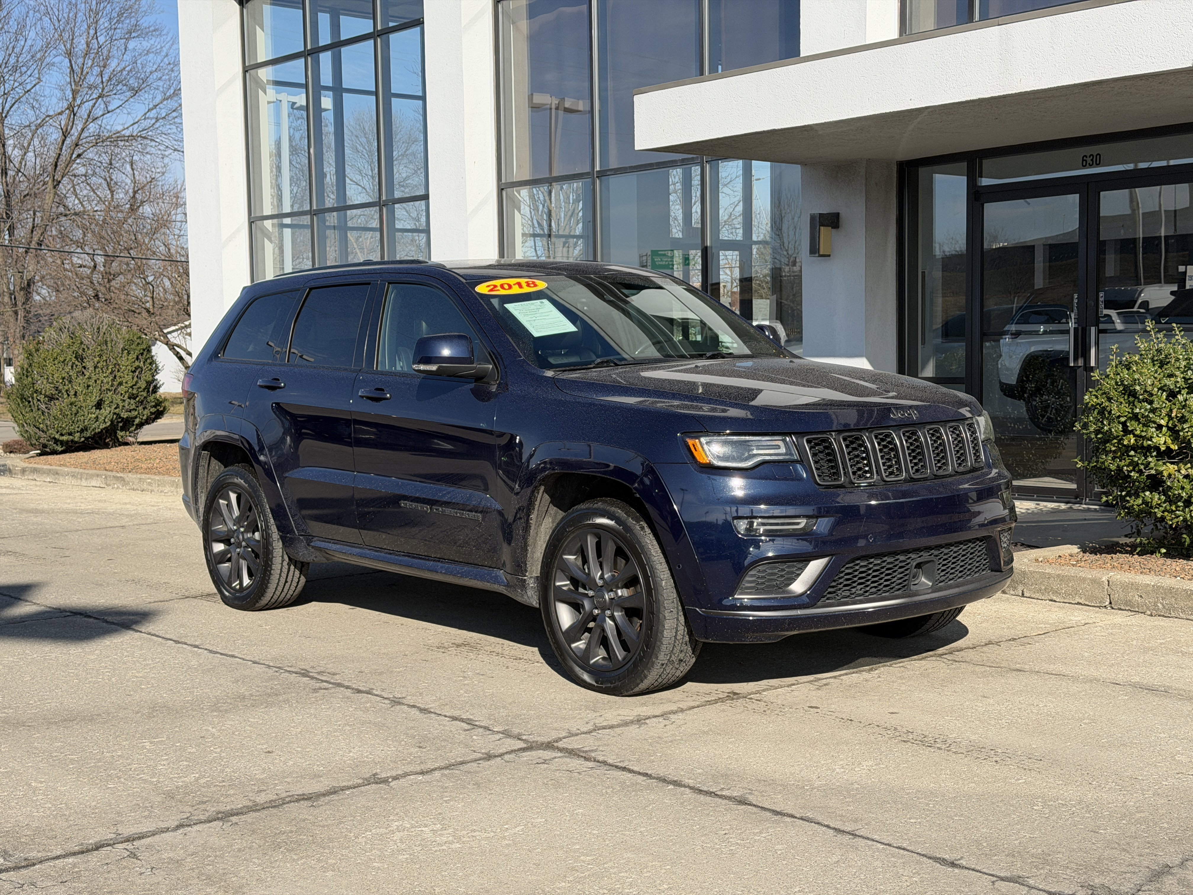 Used 2018 Jeep Grand Cherokee High Altitude with VIN 1C4RJFCG0JC210775 for sale in Jeffersonville, IN