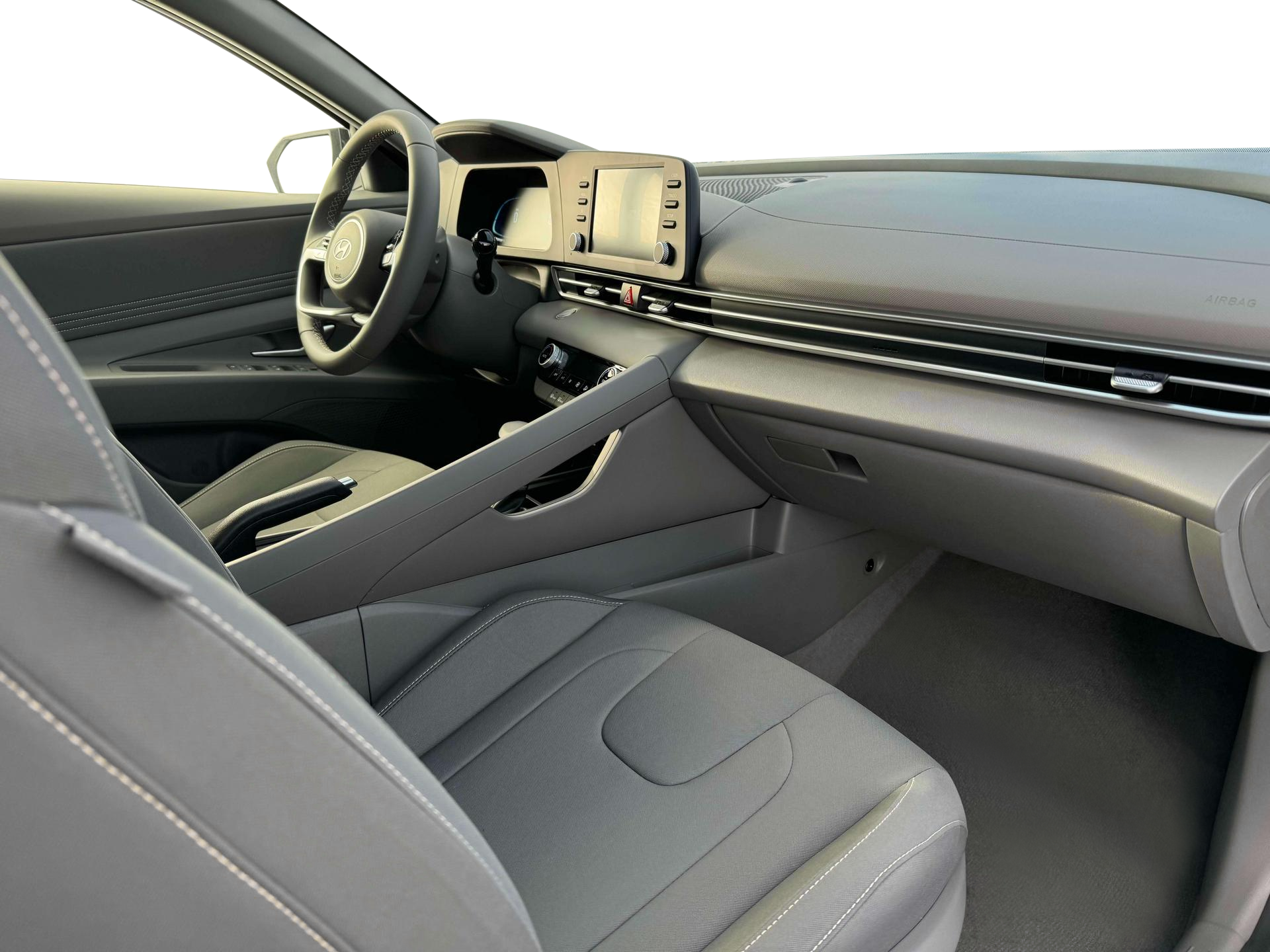 New 2025 White Hyundai SEL Sport image 15