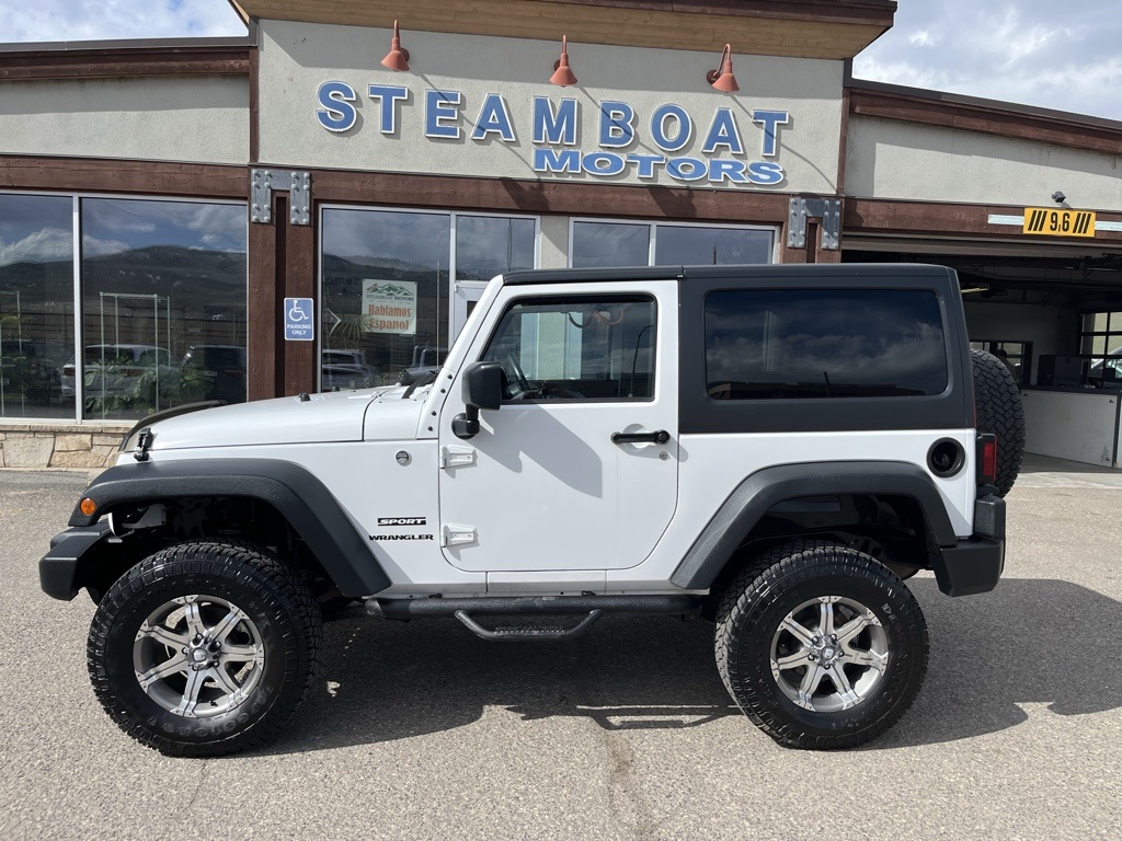 Used 2012 Jeep Wrangler Sport with VIN 1C4AJWAG2CL241626 for sale in Steamboat Springs, CO