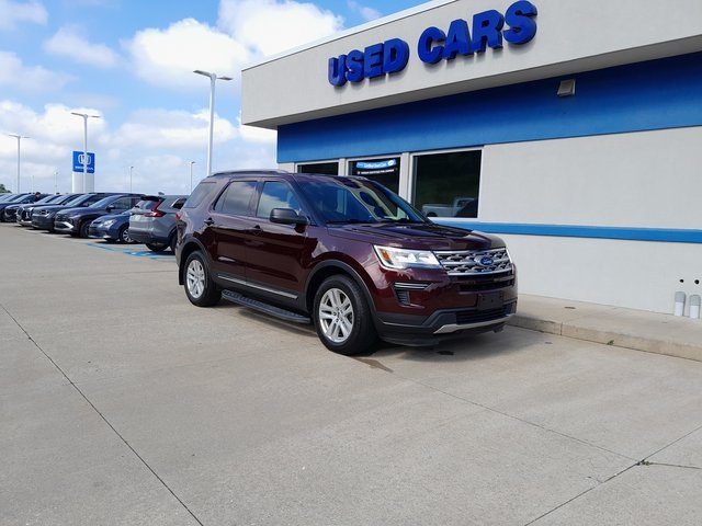 Used 2018 Ford Explorer XLT with VIN 1FM5K8DH6JGA87728 for sale in Triadelphia, WV