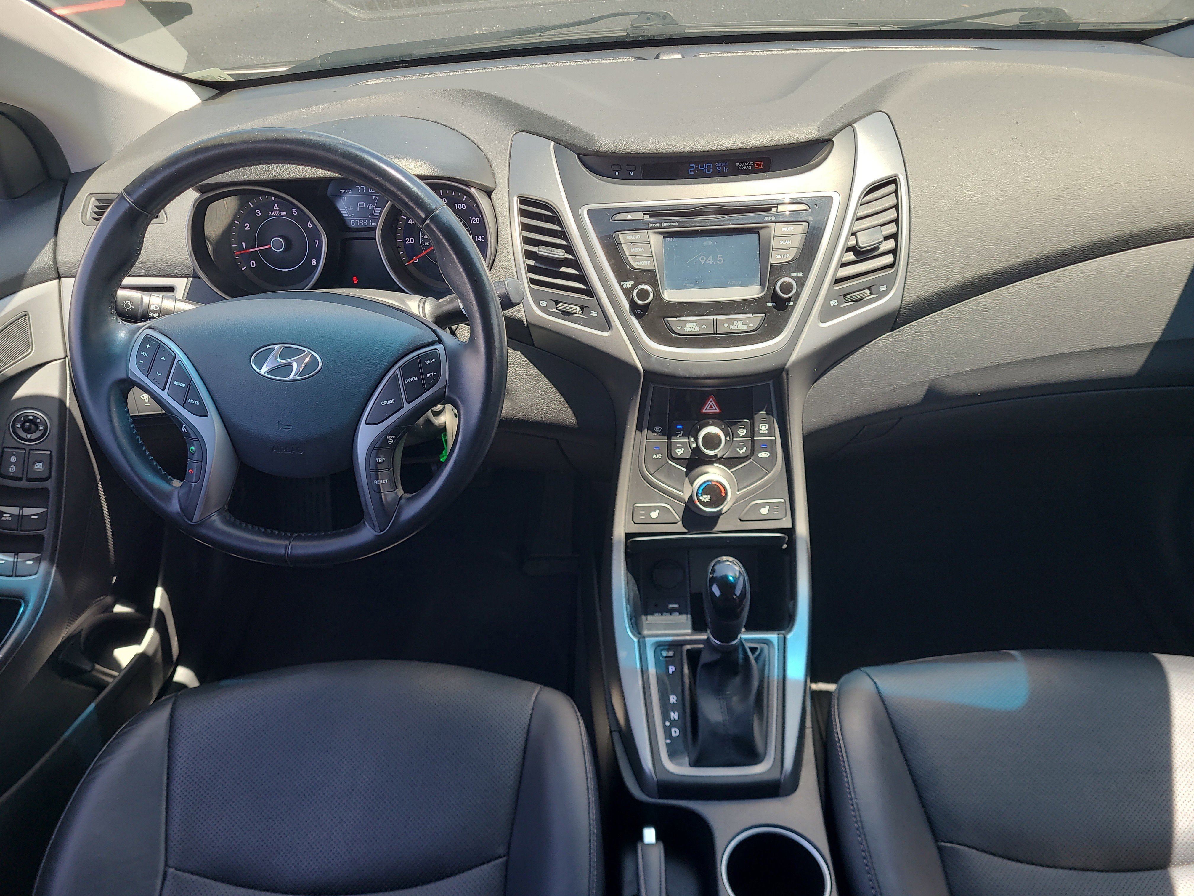 Used 2015 Hyundai Elantra Limited with VIN 5NPDH4AE4FH628215 for sale in Port Charlotte, FL
