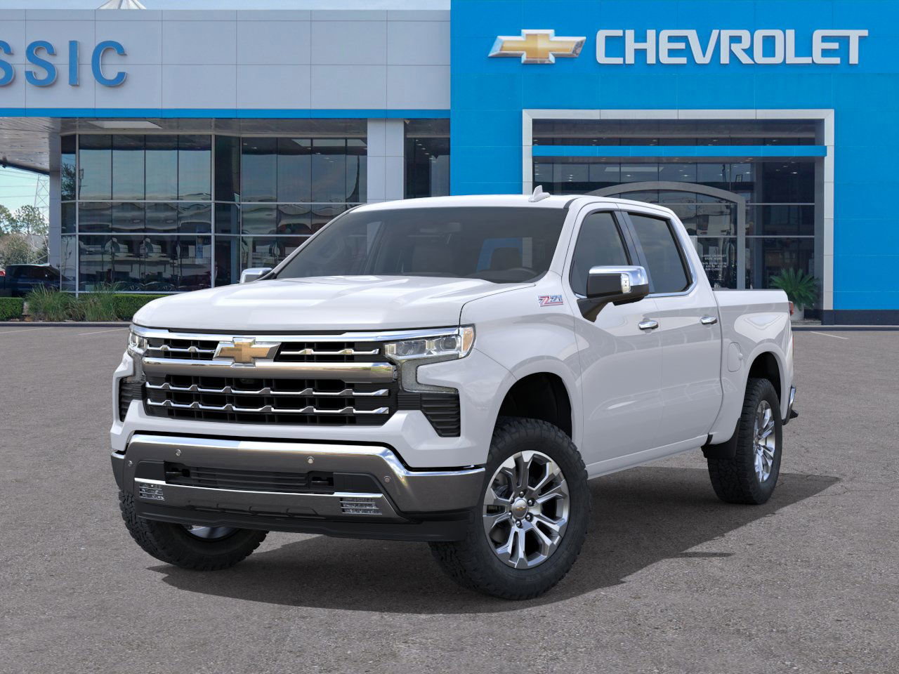 2026 Chevrolet Silverado 1500 LTZ White at Classic Elite Chevrolet Hwy 6