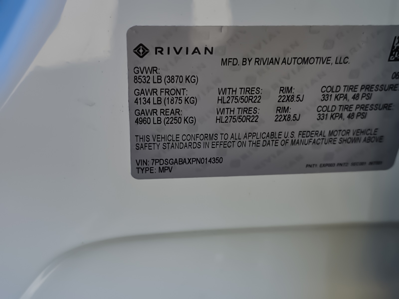 2023 Rivian R1S Adventure photo 24