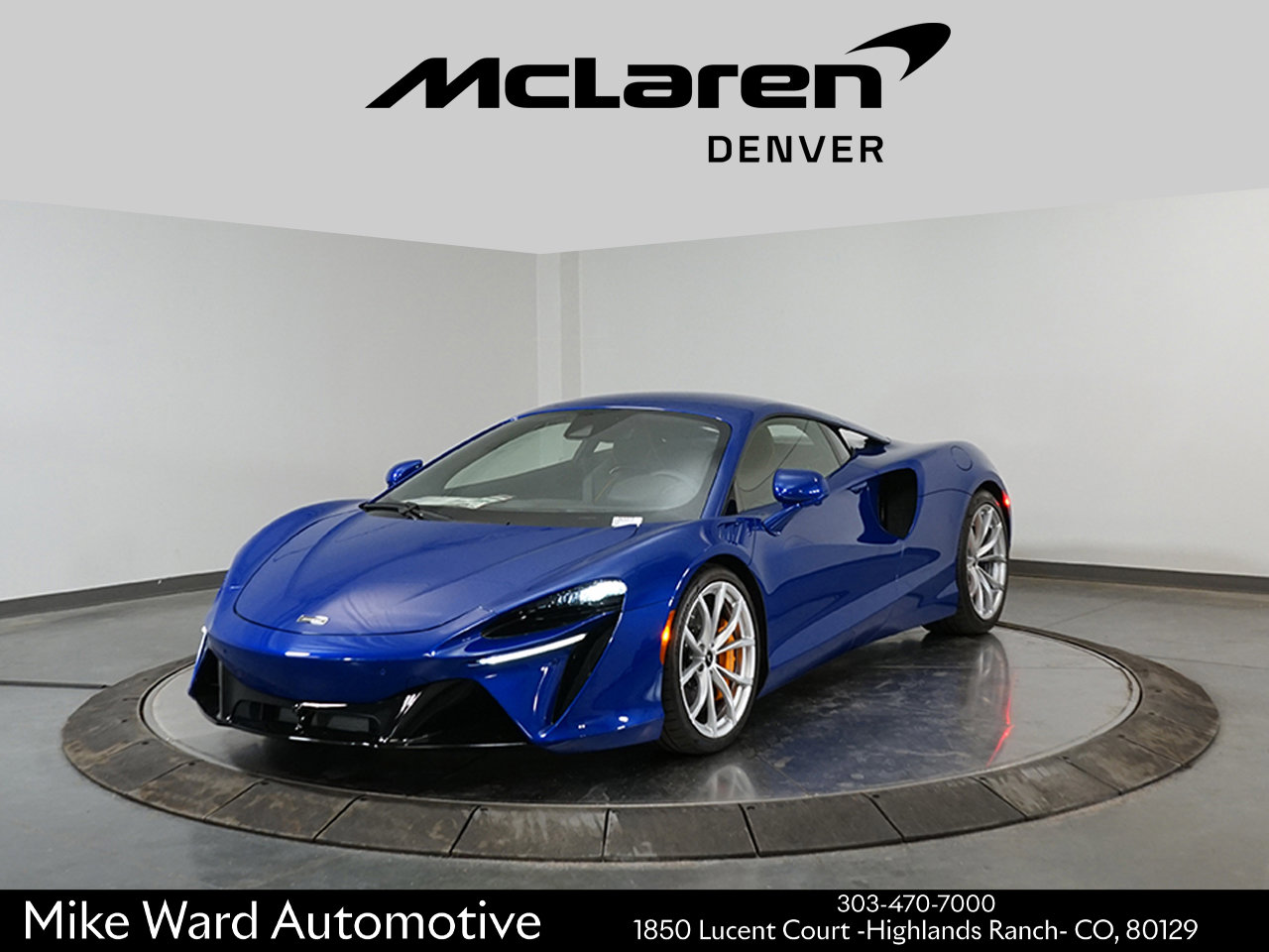 New 2025 McLaren Artura TechLux With Navigation