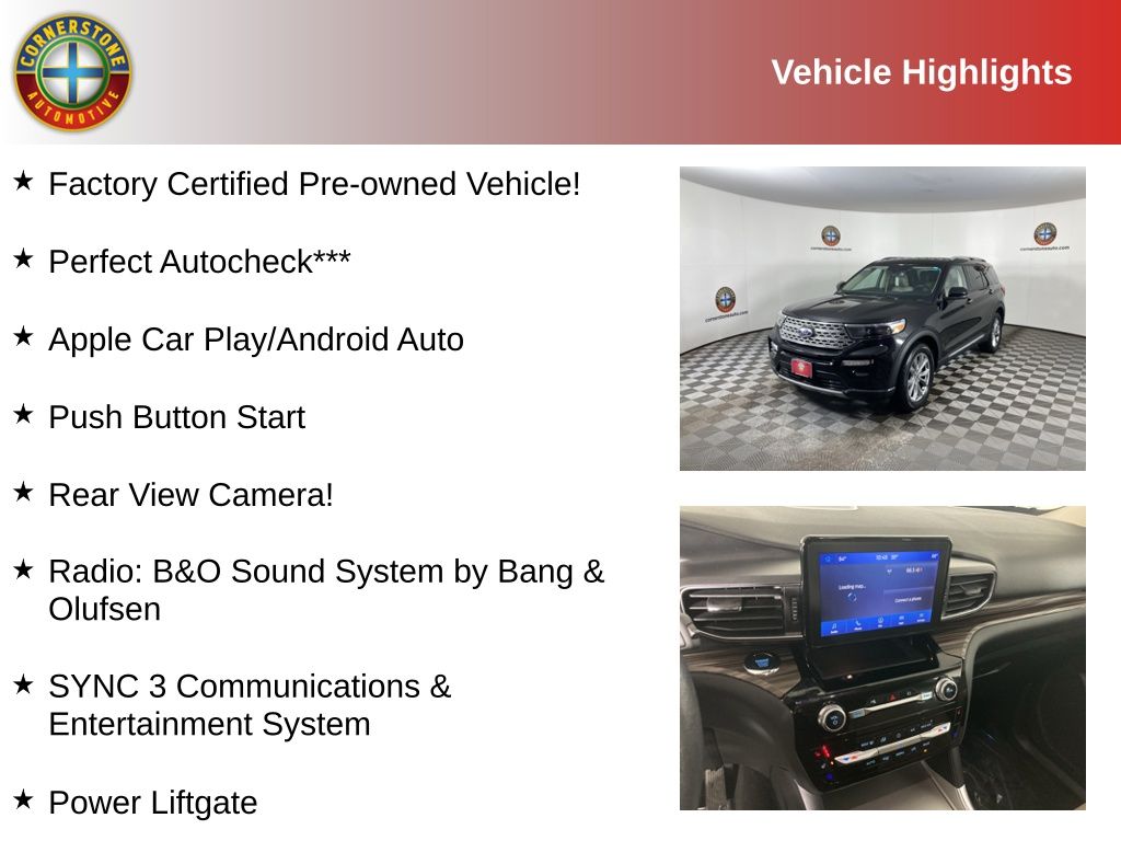 Used 2023 Ford Explorer Limited with VIN 1FMSK8FH8PGA58272 for sale in Elk River, Minnesota