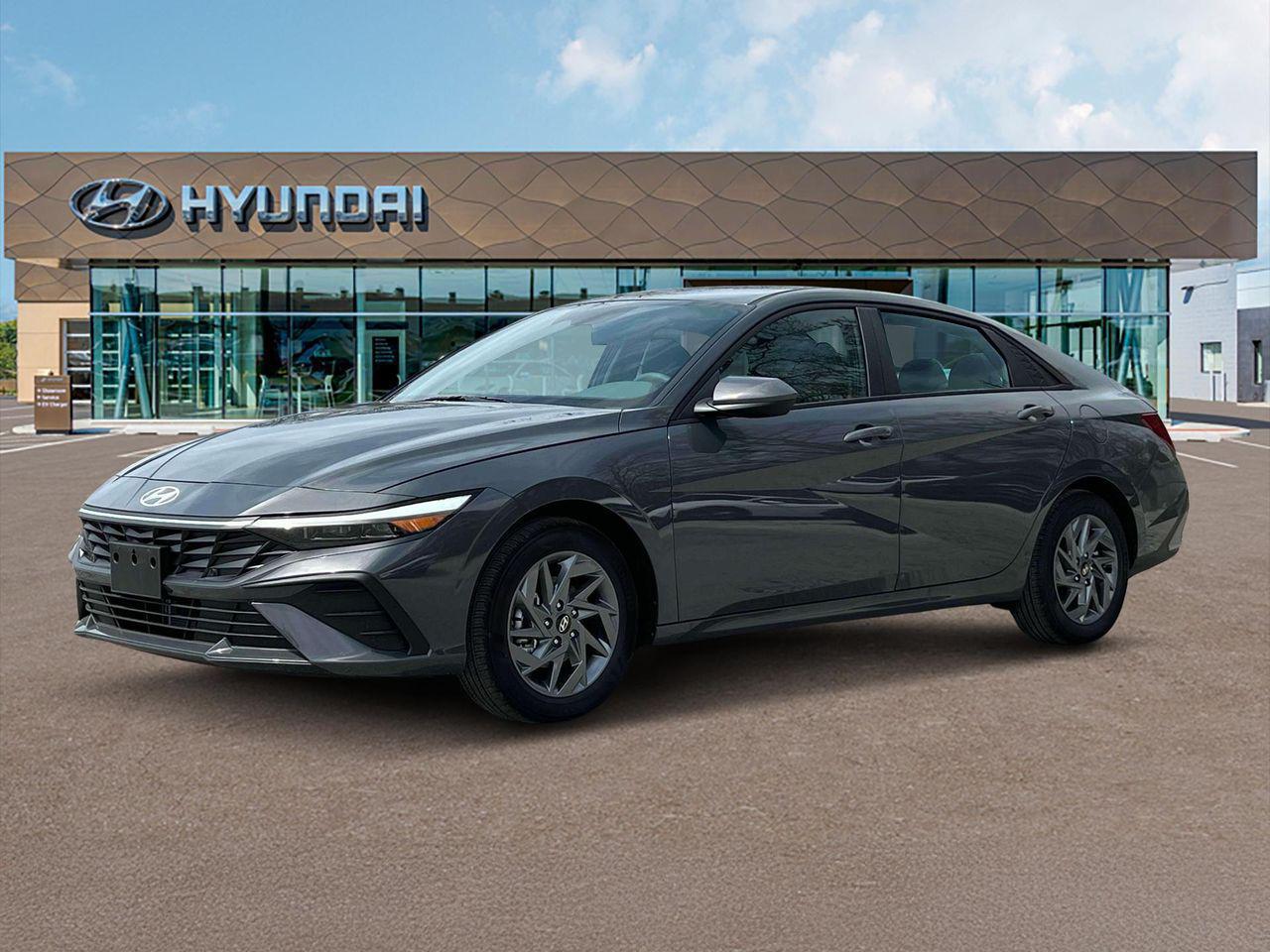 2025 Hyundai Elantra Hybrid Blue photo 2