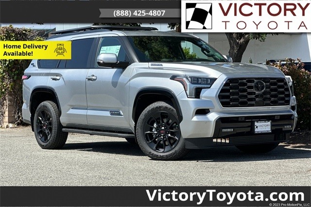 New 2025 Toyota Sequoia Platinum PLT HYBRID in Seaside