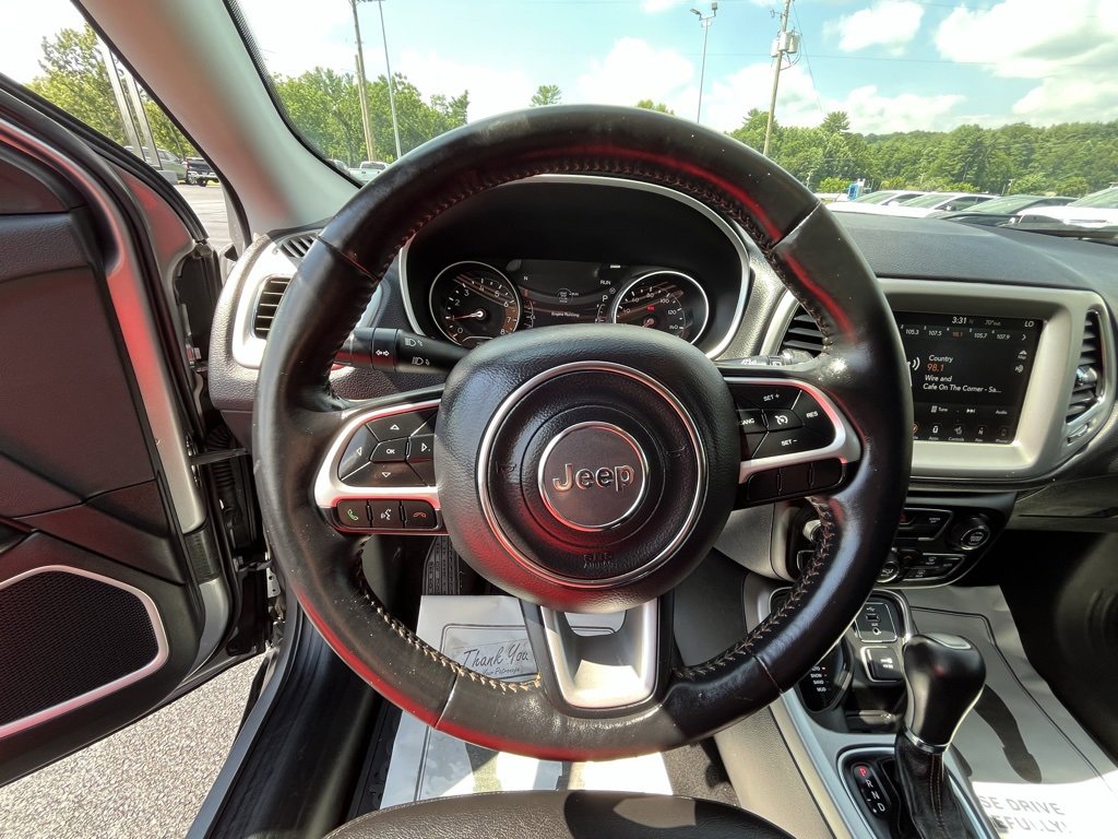 Used 2018 Jeep Compass Latitude with VIN 3C4NJDBB1JT337094 for sale in Woodlawn, VA