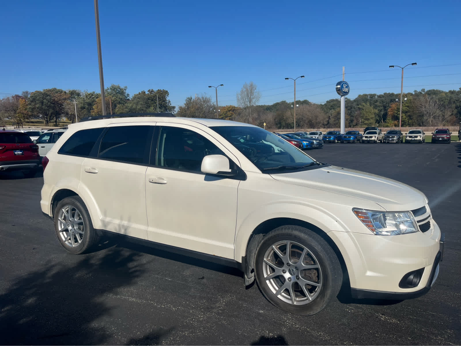 Used 2013 Dodge Journey R/T with VIN 3C4PDDEG9DT669201 for sale in Dyersville, IA