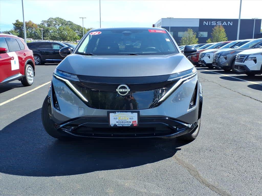 Certified 2025 Nissan ARIYA Evolve+ with VIN JN8DF0BF0SM764738 for sale in Woburn, MA