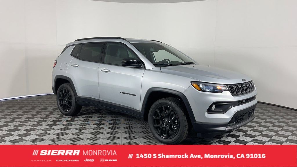 New 2025 Silver Zynith Metallic Clear-Coat Exterior Paint Jeep Latitude image 1