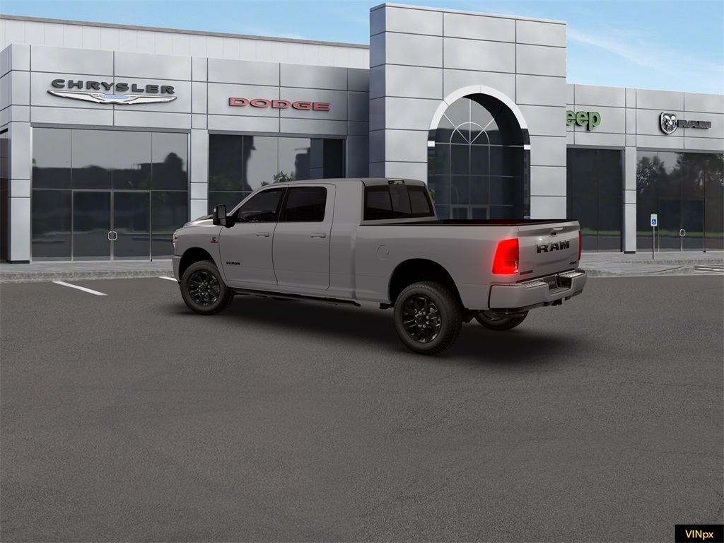 New 2026 Ceramic Gray Clear-Coat Exterior Paint RAM Laramie Night Edition image 8