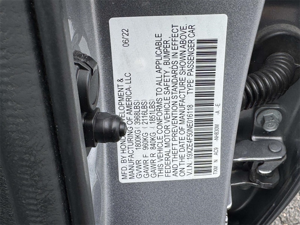 2022 Honda Insight EX photo 24