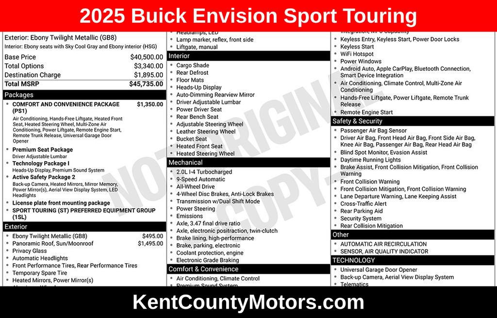2025 Buick Envision Sport Touring's photo